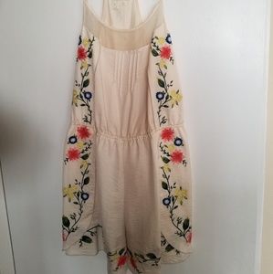 Anthropologie fun floral romper